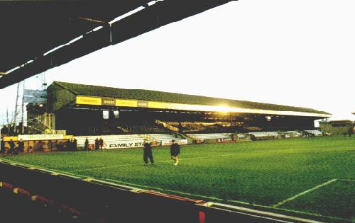 Abbey Stadium - Main Stand