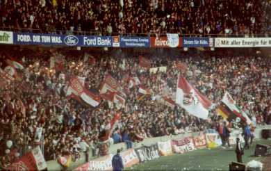 M&uuml;ngersdorfer Stadion - FC-K&ouml;ln-Fans