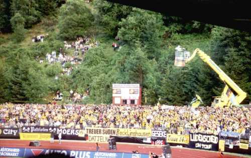 Stadion Nattenberg, Lüdenscheid - BVB-Fans