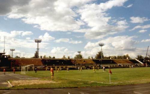 Stadion Luschniki - Sportiwnyj Gorodok - Spiel läuft