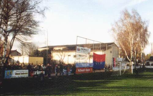 Stadion an den Schulstraße - Hintertorbereich